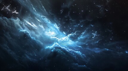 Wall Mural - Milky way and stars in the night sky