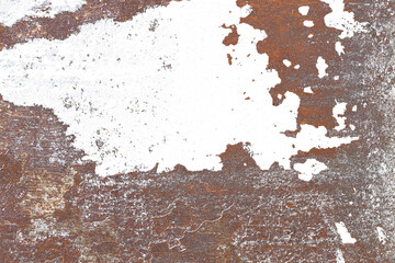 Wall Mural - rust metal texture png, transparent background