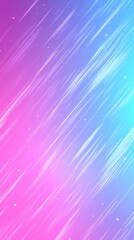 Canvas Print - A vibrant gradient background with streaks of pink and blue, evoking a dynamic and modern feel.