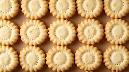 Wall Mural - Shortbread Cookie Background