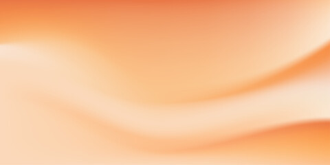 Fototapete - Flowing liquid orange and cream abstract background. Abstract Orange Gradient background. Waves of orange color. Blurred minimal orange gradient. Perfect for autumn or fall, thanksgiving, halloween.