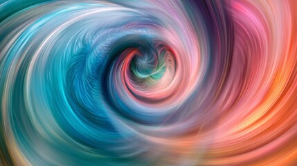 Wall Mural - Abstract, swirling colors creating a sense of motion