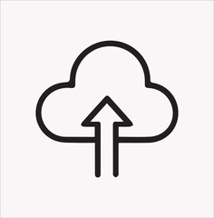 Poster - download vector icon silhouette on a white background