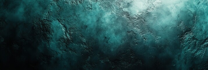 Poster - Dark Teal Blue Background with Subtle Texture