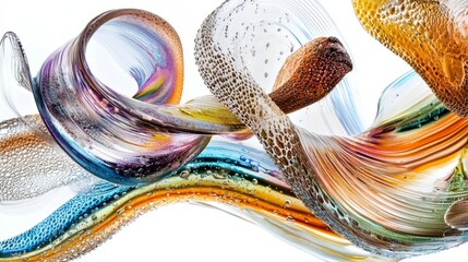 Poster - Colorful background, abstract gradient background, luxury abstract for a mobile screen concept, smartphone desktop and wallpaper, background 3D render,