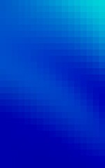 Wall Mural - gradient blue pixelate pattern grid pixel mosaic abstract background with copy space