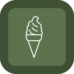 Wall Mural - Ice Cream Icon Design