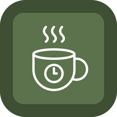 Canvas Print - Coffee Break Icon Design