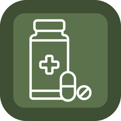 Wall Mural - Medicine Icon Design