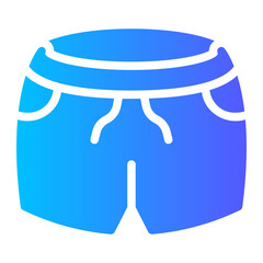 shorts gradient icon