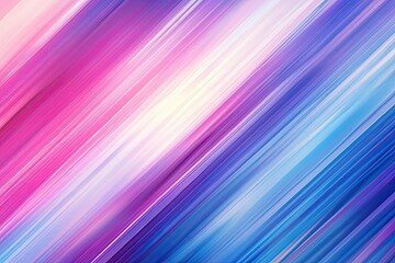 Poster - Vibrant abstract background featuring dynamic diagonal lines in shades of pink and blue, perfect for creative projects and designs.