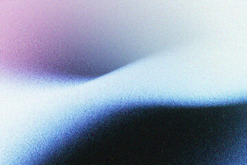 Poster - Grainy gradient background, Abstract waves of soft colors blend harmoniously, creating a serene and calming visual experience ideal for artistic and modern design projects.