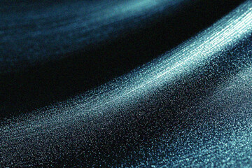Poster - Grainy gradient background, Abstract close-up of a shimmering blue surface with light reflections, creating a sense of depth and tranquility, ideal for backgrounds or textures.