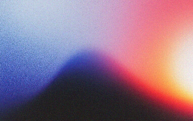 Poster - Grainy gradient background, Abstract gradient background showcasing a blend of colors, ideal for creative projects and digital art.