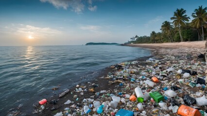 Garbage problems and the seaside environment