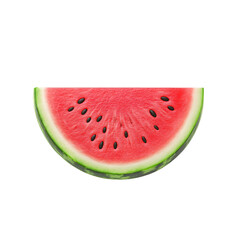 Wall Mural - a slice of watermelon with seeds