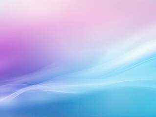 Wall Mural - Soft gradient background with a smooth blend of blues and purples, creating a tranquil and modern design