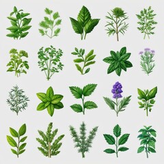 Wall Mural - Botanical Art