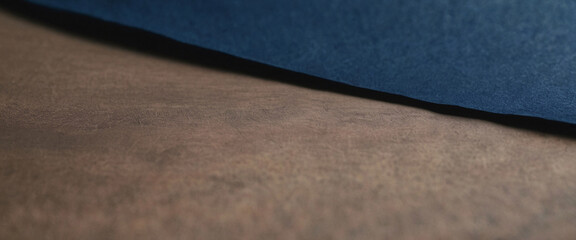Canvas Print - blue and brown texture