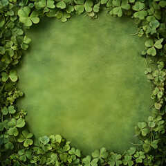 Poster - Celebrate St. Patrick's Day with lucky-themed backgrounds that radiate festive cheer Featuring vibrant green hues,shamrocks,leprechauns, pots gold, these designs set perfect atmosphere for the holiday