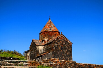 Sevanavank is a monastery on the northwestern shore of Lake Sevan, Armenia