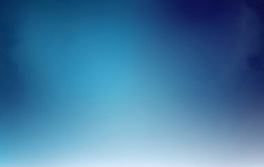 Poster - Blue Minimalist Gradient Background, A Colorful and Stylish Design Choice