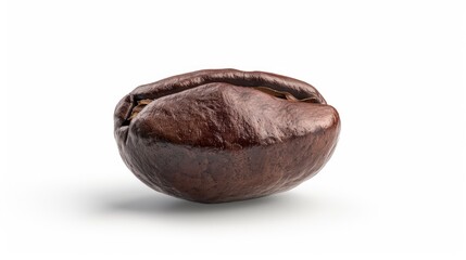 Poster - A close-up of a single piece of fruit on a white background, perfect for use in food and product photography
