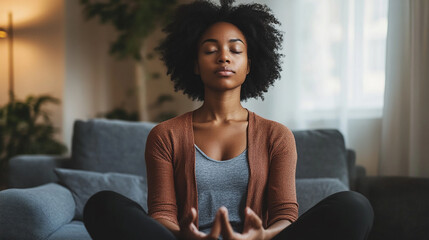 Wall Mural - regular mindfulness practices help individuals manage stress and maintain emotional equilibrium.