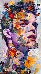 Wall Mural - Intersections of Identity: A Queer Collage