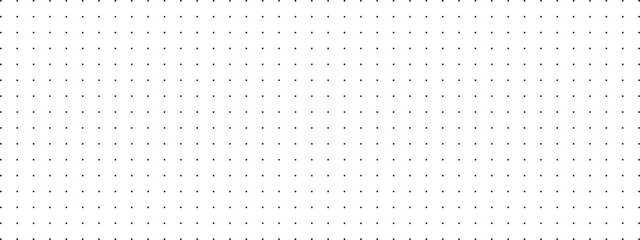 Poster - monochrome dotted background. polka dot pattern template. bullet journal texture.
