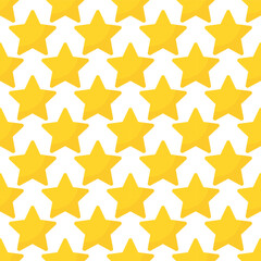 Wall Mural - gold stars seamless pattern. vector illustration.