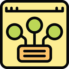 Poster - This icon illustrates website traffic generating money online business