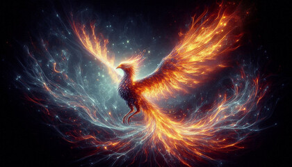 Wall Mural - Firebird Phoenix