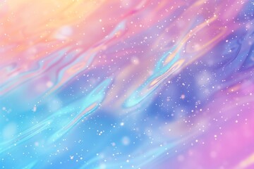 Poster - A colorful background with a blue and pink swirl