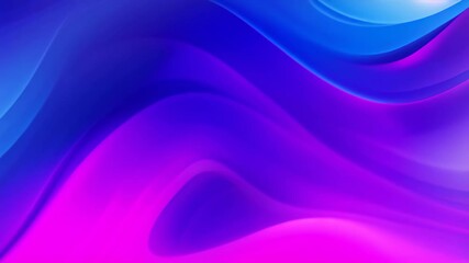 Poster - abstract background with smooth lines in blue and purple colors, vector illustration, Random background in blue and purple with copy space
