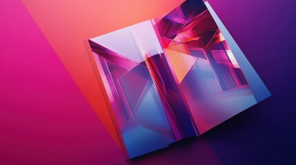 Poster - Abstract Geometric Shapes in Vibrant Colors