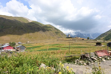 landscape in the mountains