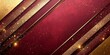 © Orod - Burgundy background with diagonal golden lines, sparkling particles, and deep red texture, giving a rich and luxurious abstract style.