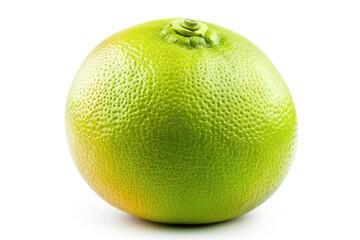 Poster - Fresh green grapefruit on a clean white surface