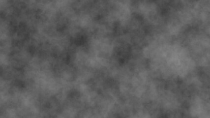Wall Mural - gray smoke against black background: flowing smoke and ethereal fog with illuminated, surreal, dream