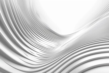 Poster - A close-up shot of a curved surface in black and white