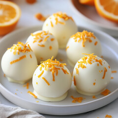 Sticker - No-Bake Orange Creamsicle Truffles