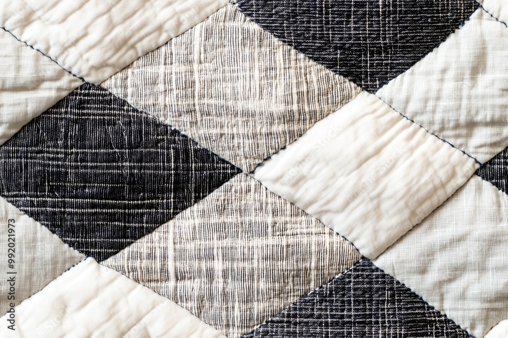 quilt-featuring-a-geometric-pattern-with-alternating-diamond-shapes-in