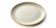 © suwatthana - Empty round ceramic plate isolated on white background, top view, plate, ceramic, white, background, empty, round, isolated