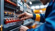 © khonkangrua - Electrical Upgrade Work on Control Panel