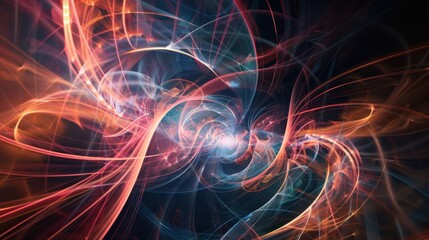 Poster - evoking a sense of movement and energy