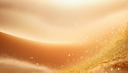 Wall Mural - A radiant abstract background with golden light beams and sparkling particles, evoking a sense of warmth and elegance. Ideal for festive designs, event visuals, and celebration-themed projects. 
