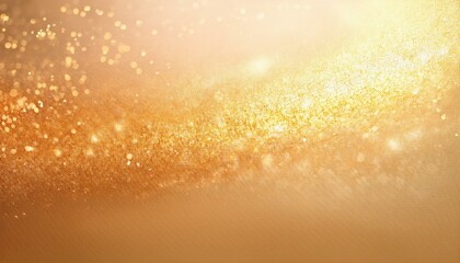 Wall Mural - A soft gradient background transitioning from light beige to warm orange with sparkling textures. Perfect for luxury branding, elegant design, or festive-themed projects.