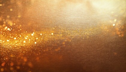 Wall Mural - A soft gradient background transitioning from light beige to warm orange with sparkling textures. Perfect for luxury branding, elegant design, or festive-themed projects.