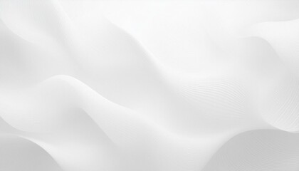 Wall Mural - A minimalist, abstract background with soft, flowing gradients of white and gray. Ideal for modern, clean, and professional design projects, presentations, or serene digital artwork.